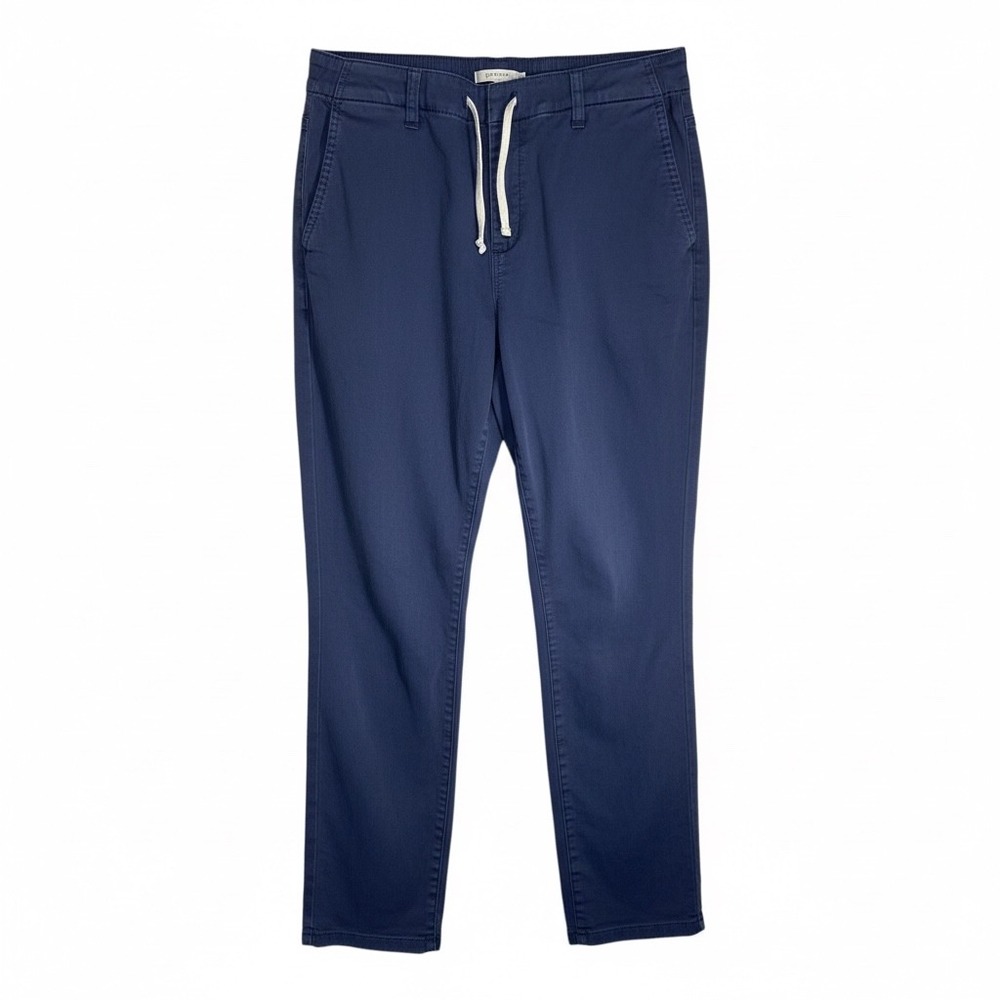Torrid Size 2R US 18/20 Feel‎ The Fit Navy Blue Drawstring Chino Pants Stretch